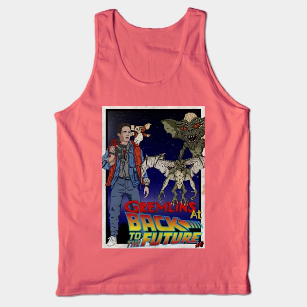 Gremlins at Back to the future Tank Top by ElArteDeJEM